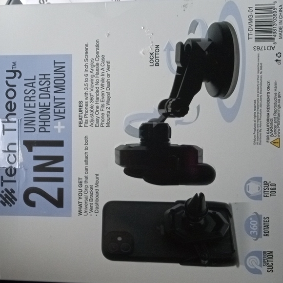 🌼Universal 2 in 1 phone dash invent mount - Picture 10 of 13